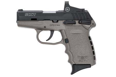 SCCY CPX-1 9mm Pistol with Sniper Gray Frame and Red Dot
