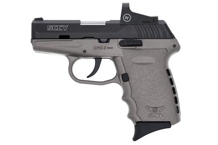 SCCY CPX-2 9mm Pistol with Gray Frame and Red Dot