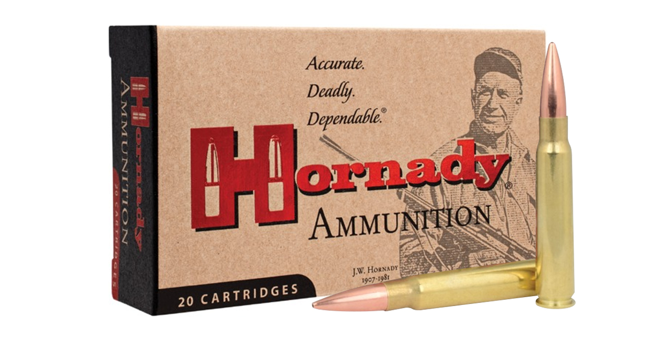 HORNADY 8X57MM JS 196 GR BTHP MATCH 