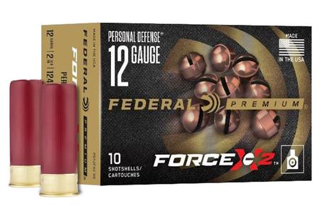 12 GAUGE, 2.75 IN, 9 PELLETS, 00 BUCK FORCE X2, 10/BOX
