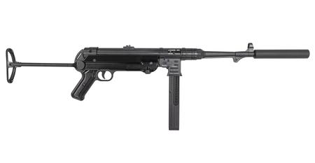 BLUE LINE SOLUTIONS Mauser MP-40 22LR Carbine with Faux Suppressor
