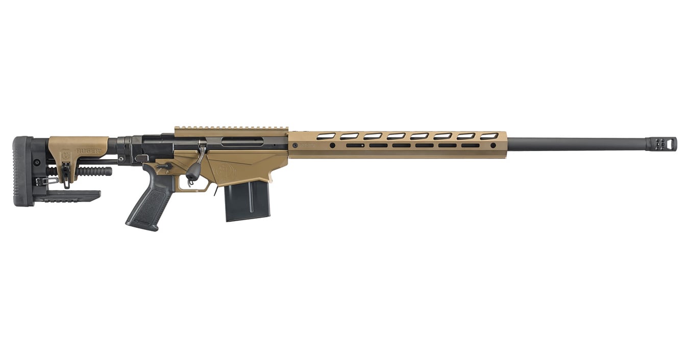 RUGER PRECISION RIFLE 6.5 PRC DARK EARTH FINISH 26` BBL 