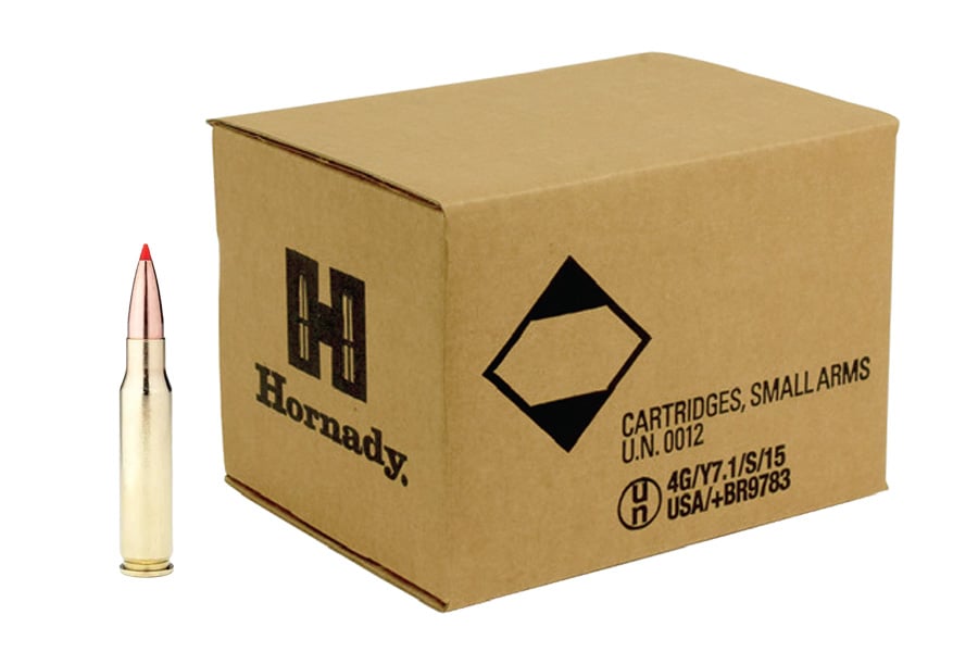 Hornady 308 Winchester 168 Grain A-Max Tap Urban Precision 200/Case (LE)