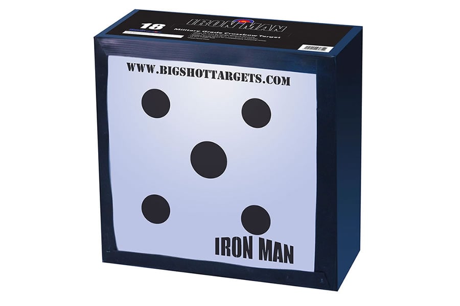 BIG SHOT TARGETS IRON MAN 18` X-BOW TARGET