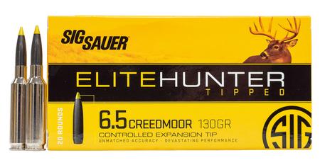 6.5 CREEDMOOR 130 GR ELITE TIPPED HUNTING