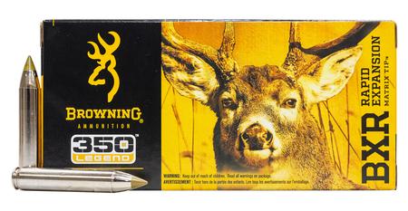 BROWNING AMMUNITION 350 Legend 155 gr BXR Matrix Tip 20/Box