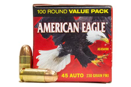 FEDERAL AMMUNITION 45 ACP 230 gr FMJ Police Trade-In Ammo 100/Box