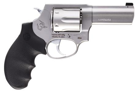 TAURUS 856 38SPL 3`` BBL 6RD SS HOGUE GRIP