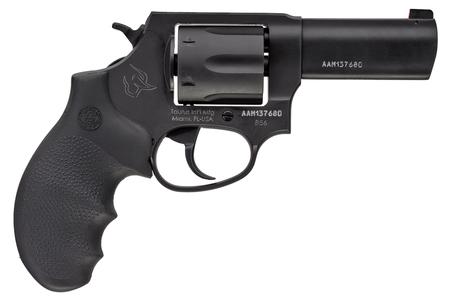 TAURUS 856 38SPL 3`` BBL 6RD SS/BS HOGUE GRIP