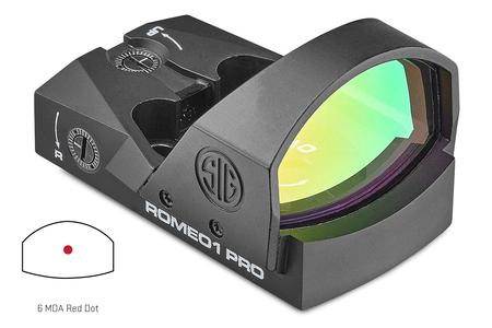 ROMEO1PRO 1X30MM 6 MOA RED DOT SIGHT