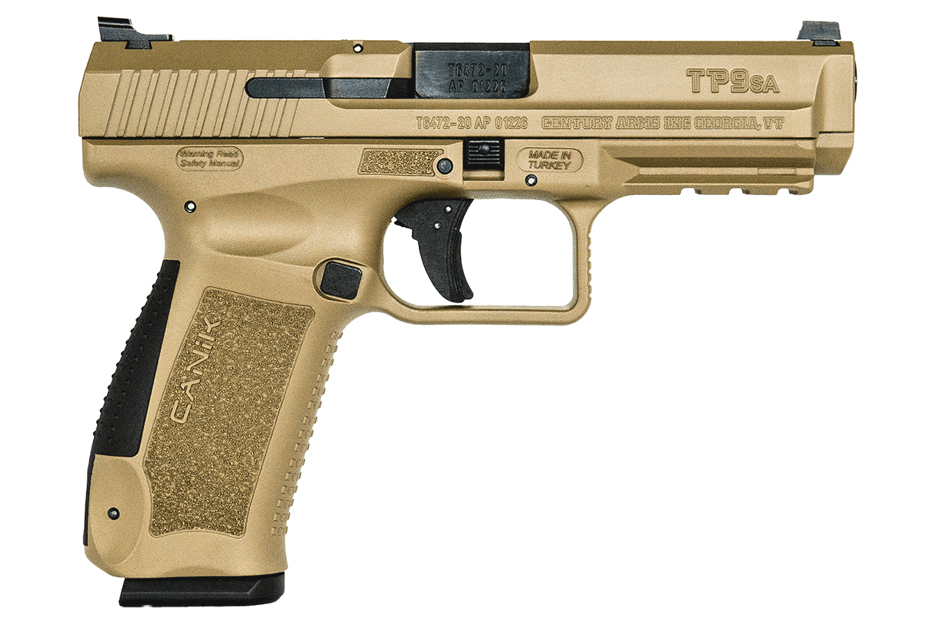 Canik TP9SA Mod.2 9mm Pistol with FDE Finish | Vance Outdoors