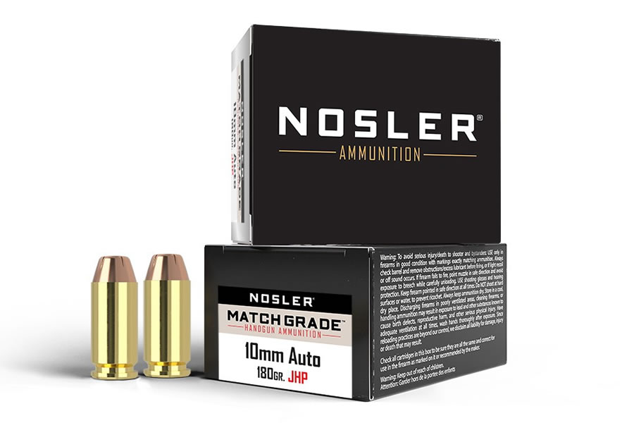 NOSLER 10MM 180 GR JHP MATCH GRADE 20/BOX