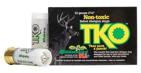 TKO 12 GAUGE 2.75` 2/3 OZ SABOT SLUG