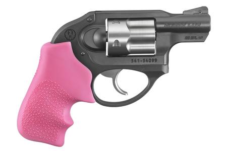 RUGER LCR 38 Special Double-Action Revolver with Pink Grips