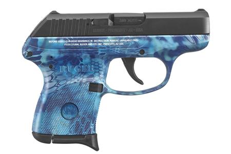 RUGER LCP 380 ACP with Blue Kryptek Frame