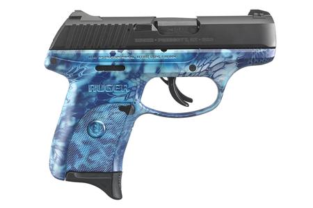 RUGER LC9s 9mm 7-Round Semi-Auto Pistol with Blue Kryptek Frame and Black Slide