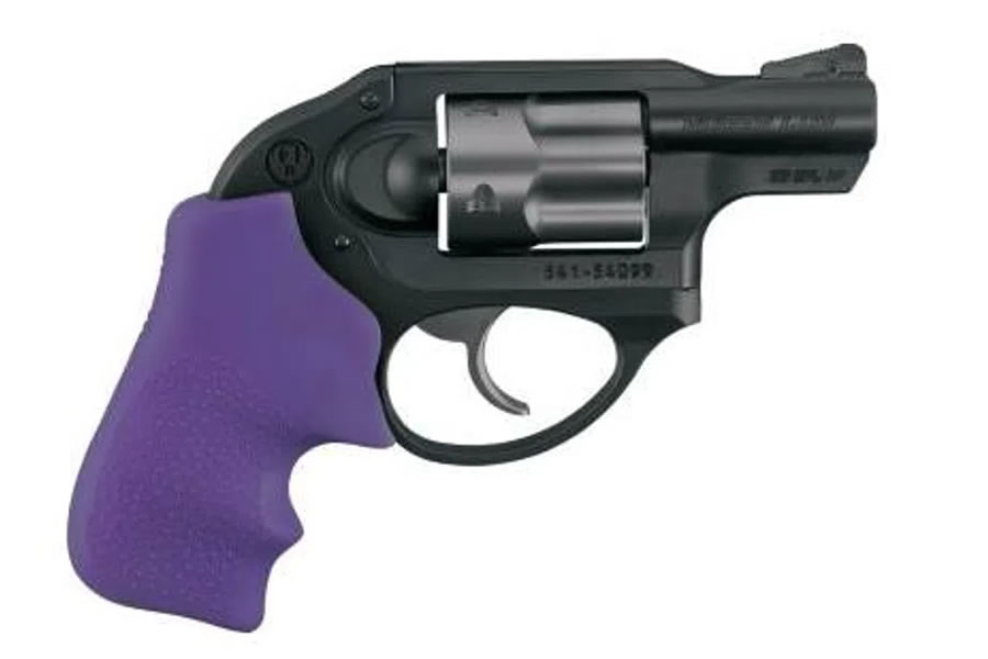 Ruger LCR 38 Special Revolver with Purple Grips