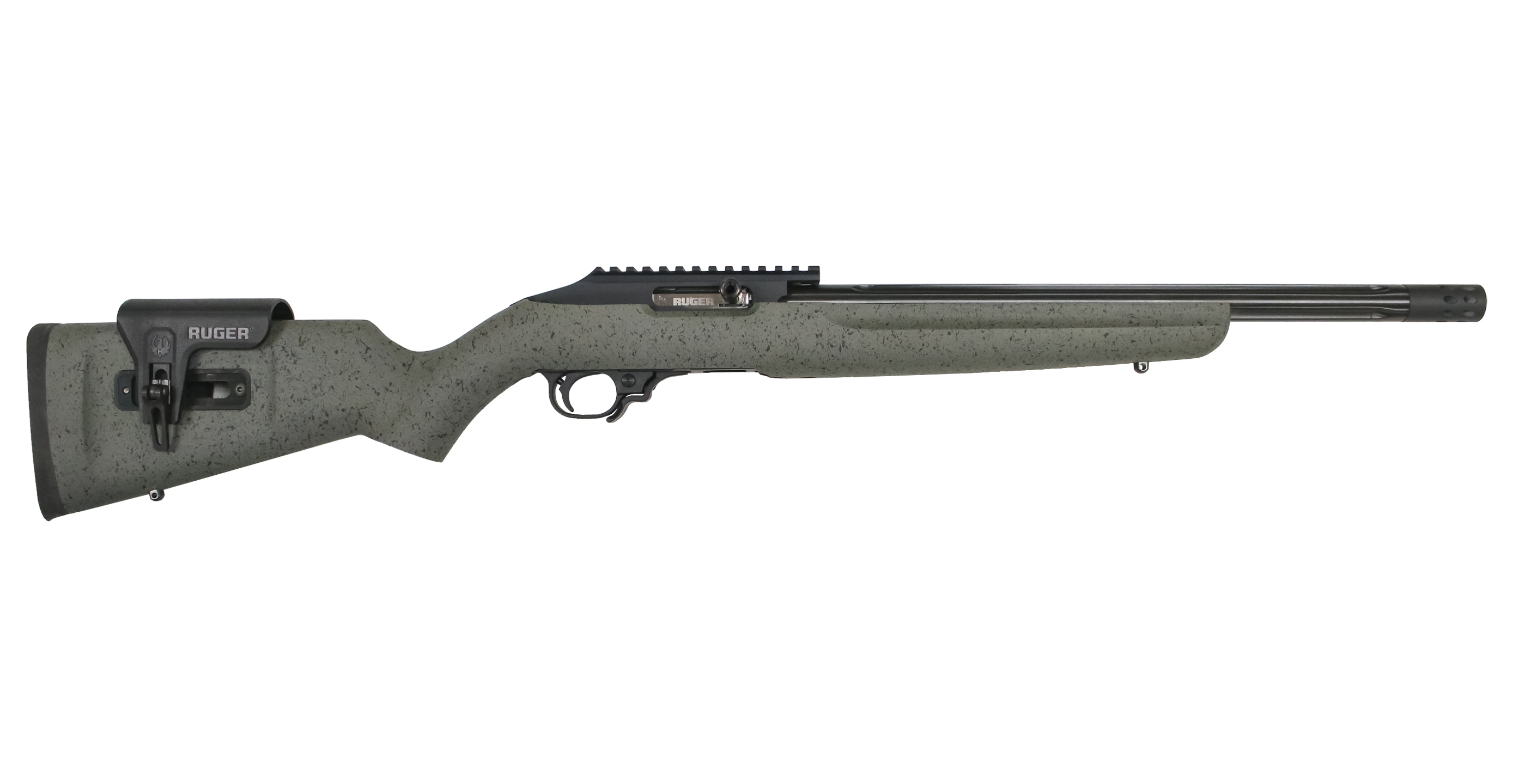 RUGER 10/22 22 LR SEMI-AUTO COMPETITION RIFLE WITH FLUTED BARREL