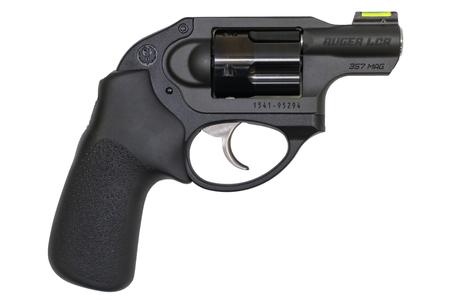 RUGER LCR 357 Magnum Revolver with Green Fiber Optic Front Sight