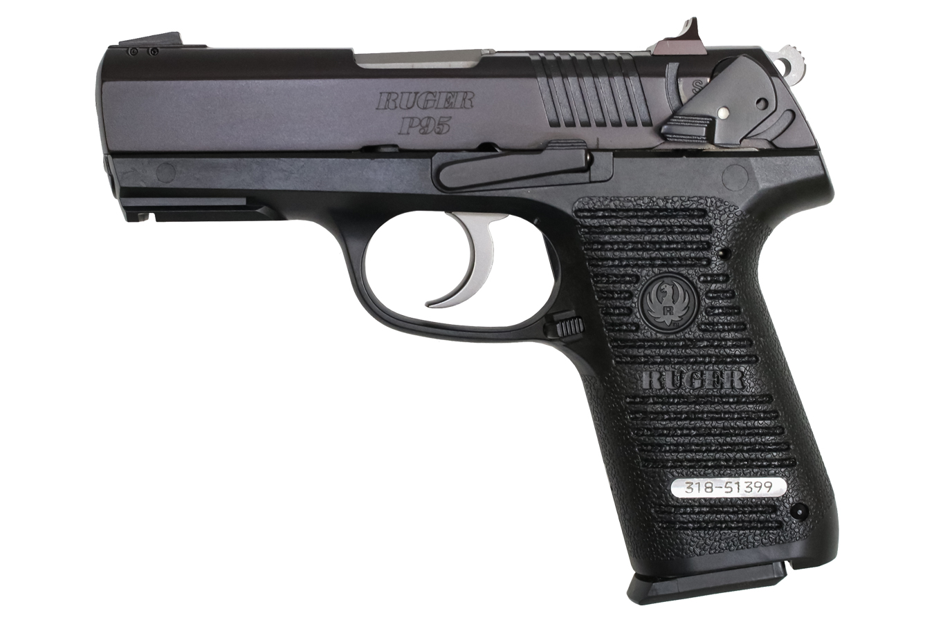 Ruger P95 9mm Black Pistol