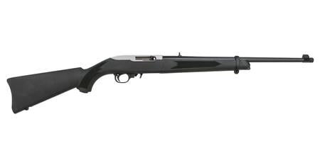 10/22 22LR, BLK STOCK, THREADED BBL, SS RECEIVER