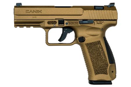 CANIK TP9DA 9mm Burnt Bronze Pistol with Warren Sights