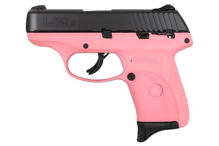 LC9S PINK GRIP BLACK SLIDE 9MM