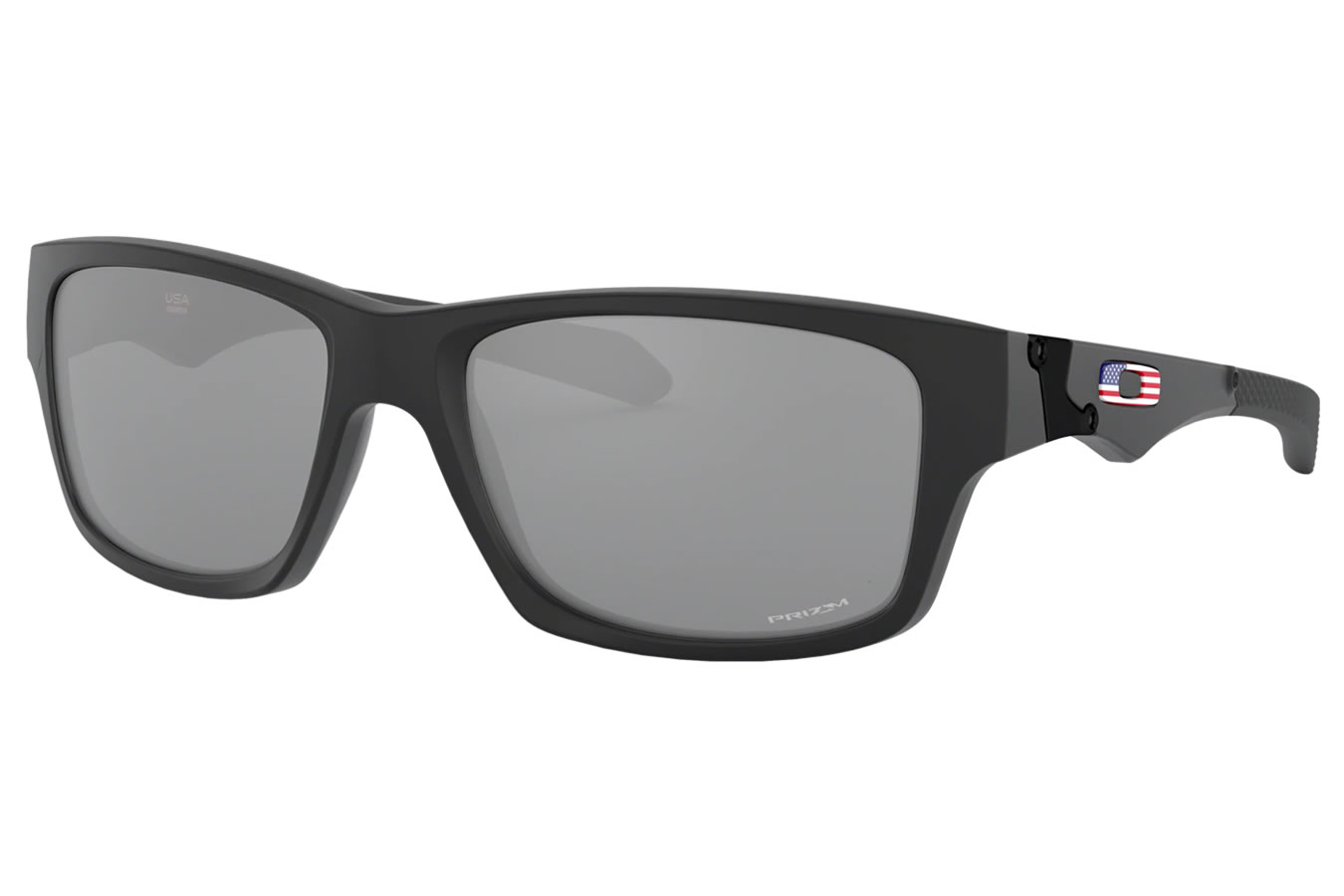 OAKLEY JUPITER SQUARED FLAG COLLECTION WITH MATTE BLACK FRAME AND PRIZM BLACK LENSES