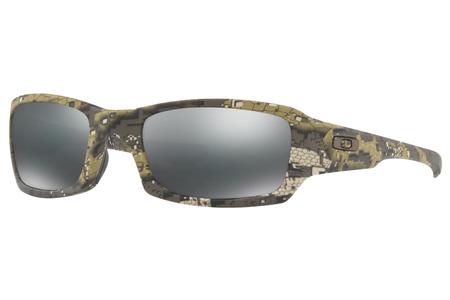 OAKLEY Fives Squared with Desolve Bare Camo Frame and Black Iridium Lenses