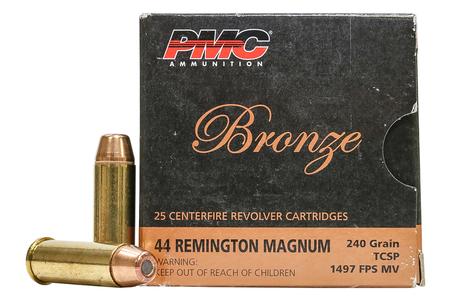 PMC 44 Rem Mag 240 gr Truncated Cone Soft Point 25/Box