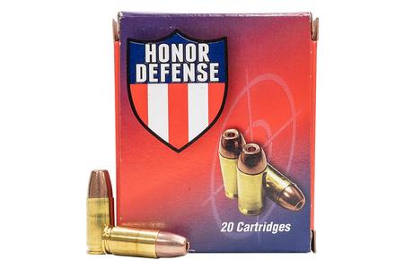HONOR DEFENSE 9mm 100 gr Hollow Point Frangible Self Defense 20/Box