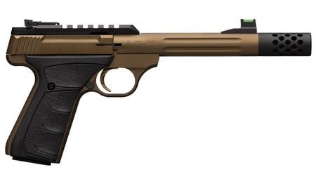 BUCK MARK PLUS SPEED 22LR RIMFIRE PISTOL WITH BRONZE CERAKOTE FINISH