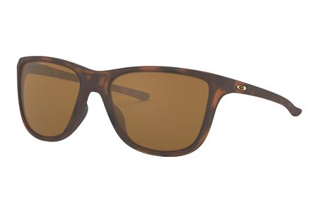 REVERIE WITH MATTE BROWN TORTOISE FRAME AND TUNGSTEN IRIDIUM POLARIZED LENSES