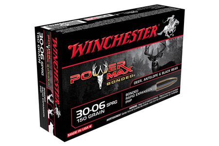 WINCHESTER AMMO 30-06 Springfield 150 gr PHP Power Max Bonded 20/Box