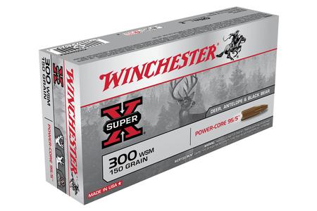WINCHESTER AMMO 300 WSM 150 gr Power-Core 95/5 Super X 20/box