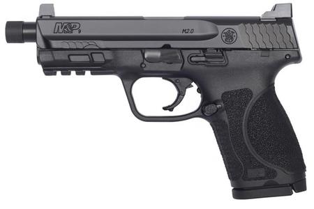 SMITH AND WESSON MP9 M2.0 Compact 9mm Striker-Fired Pistol with Threaded Barrel and Suppressor He