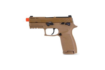 SIG SAUER M18 PROFORCE Airsoft Pistol (Coyote Tan) with Green Gas Magazine