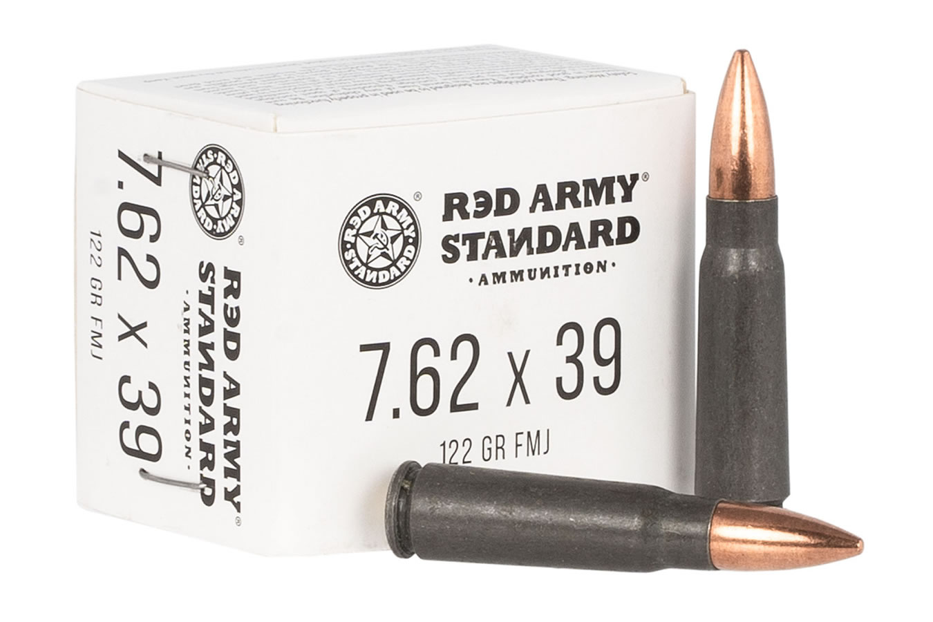 RED ARMY STANDARD RED ARMY STANDARD 7.62X39MM 122 GR FULL METAL JACKET