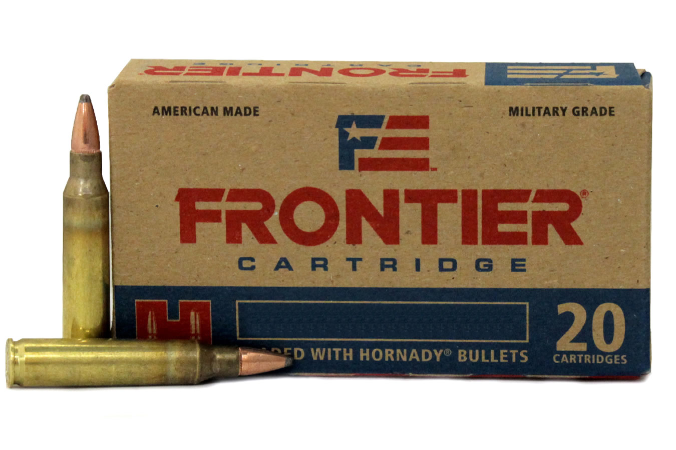 HORNADY 223 REM 55 GR SPIRE POINT FRONTIER 20/BOX