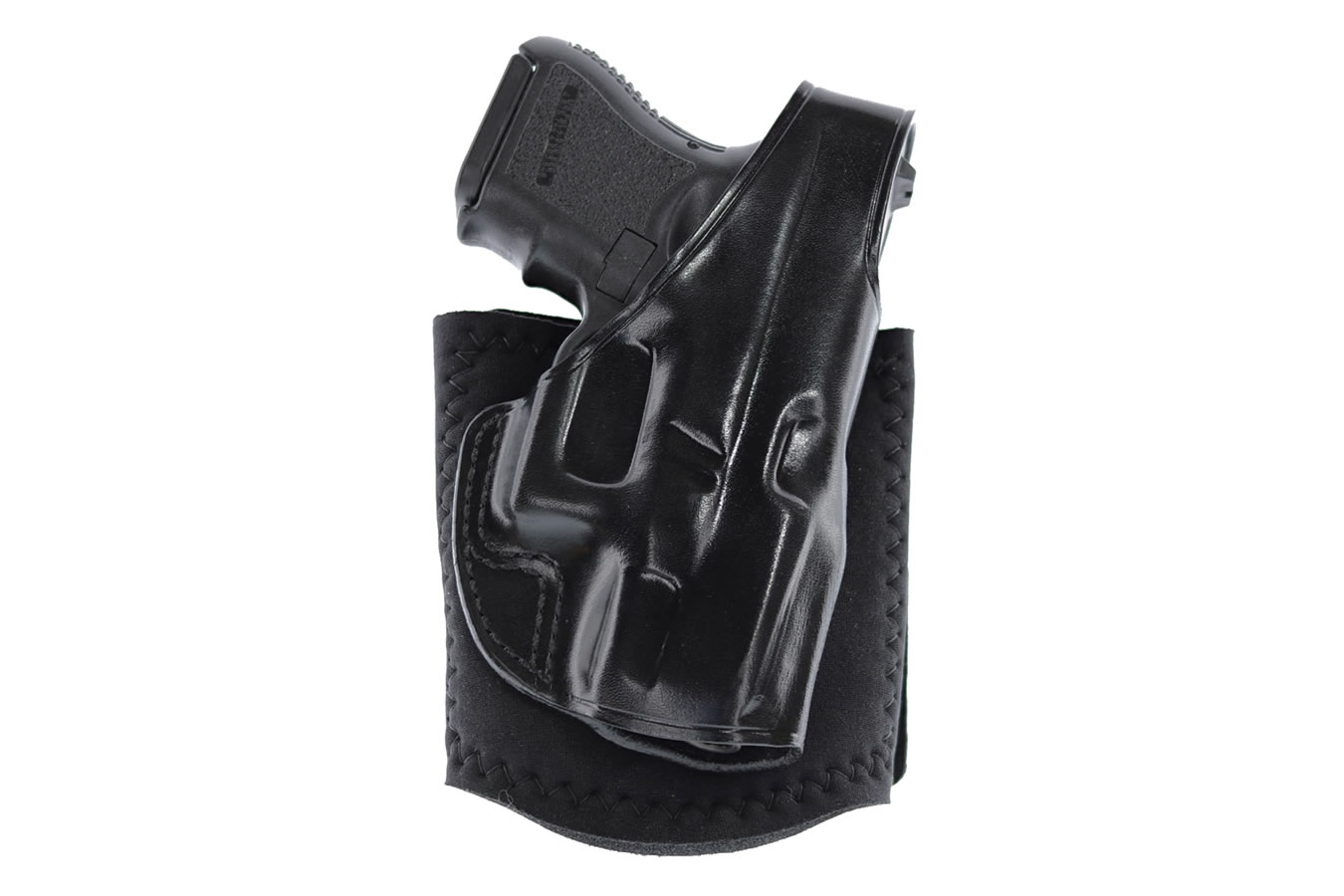 Galco Ankle Glove Holster Ruger SP101 Black Right Hand
