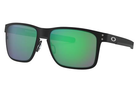 OAKLEY Holbrook Metal with Matte Black Frame and Jade Iridium Lenses