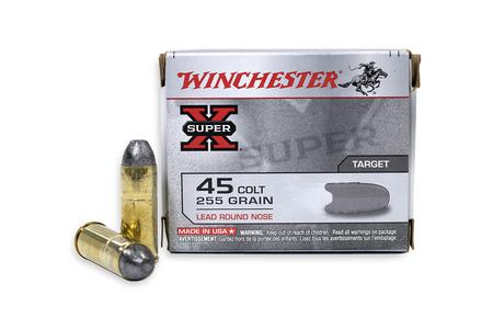WINCHESTER AMMO 45 Colt 255 gr LRN Super X Police Trade Ammunition 20/Box