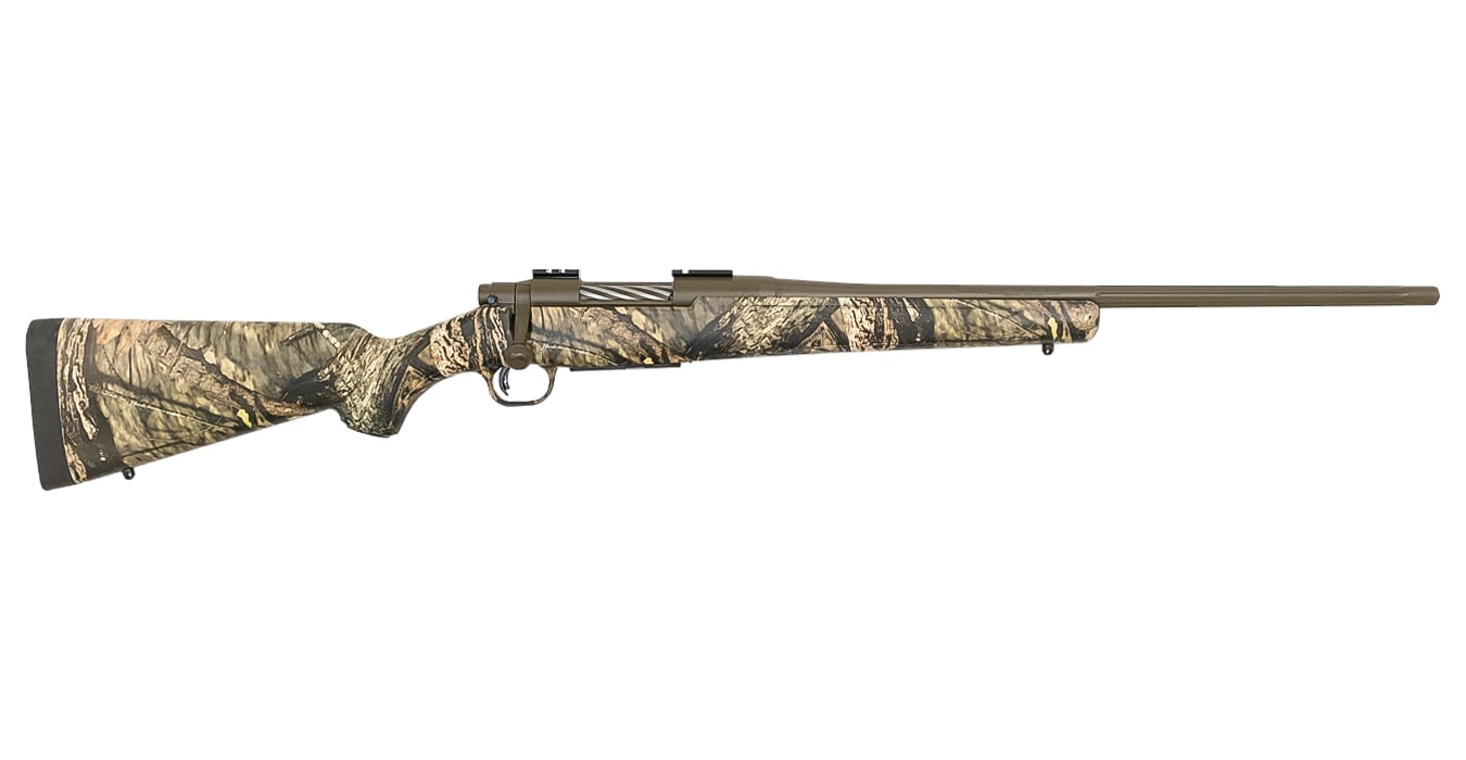 MOSSBERG PATRIOT 350 LEGEND 22`BRL MOSSY OAK BRA-UP CAMO/BROWN CERAKOTE FINISH