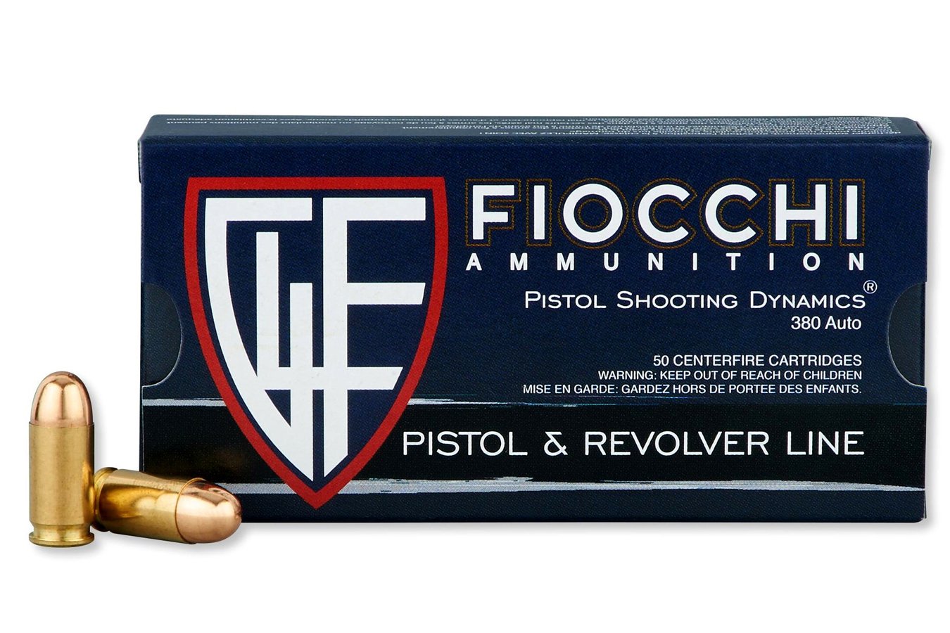 FIOCCHI 380 AUTO 95 GR FMJ 50/BOX