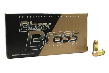 CCI AMMUNITION 380 ACP 95 gr FMJ Blazer Brass Police Trade Ammo 50/Box