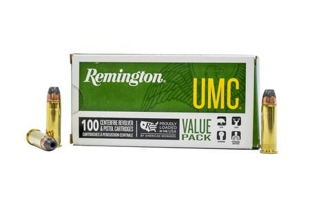 REMINGTON 38 Special 125 gr SJHP UMC Police Trade Ammo 100 Round Value Pack