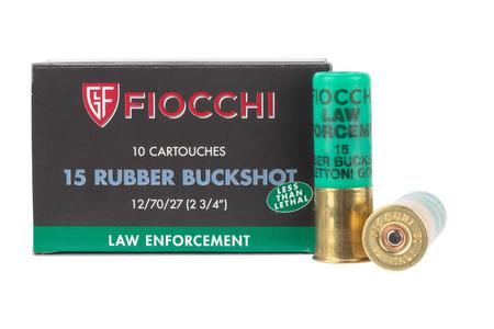 FIOCCHI 12 Gauge 2-3/4 in 15 Pellet 00 Buckshot 10/Box
