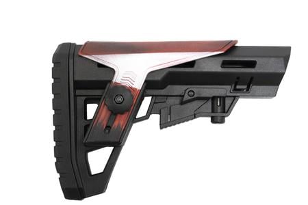 TYPHOON DEFENSE Collapsible Stock for Typhoon F12 Shotguns (US Flag)