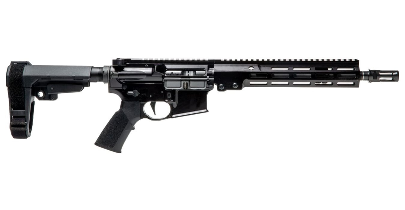 Geissele Super Duty 5.56mm AR Pistol with 11.5 Inch Barrel and Luna Black Finish