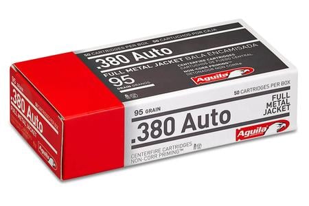 AGUILA 380 ACP 95 gr FMJ 50/Box